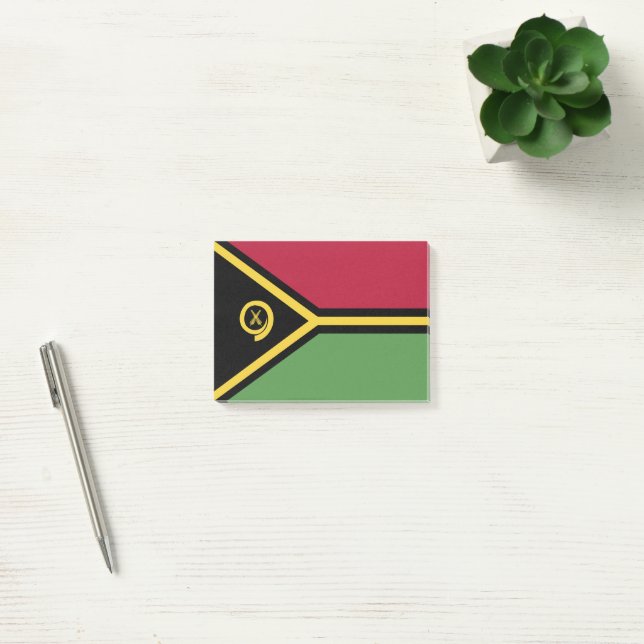 Bloco De Notas Bandeira Vanuatu (Escritótio)
