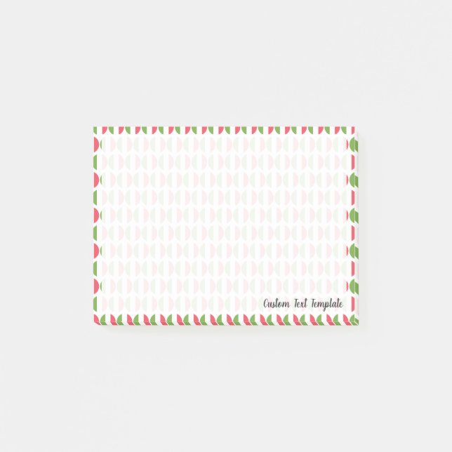 Bloco De Notas Bandeiras redondas da Itália (Frente)