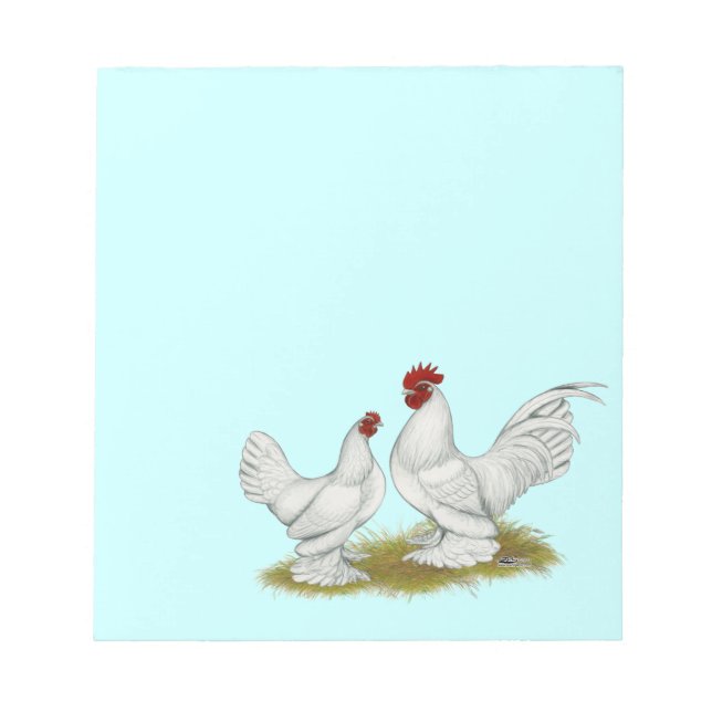 Bloco De Notas Bantams Bootados (Frente)