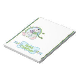 Bloco De Notas Bar de Urso Polar de Natal