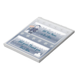 Bloco De Notas Bares de Natal para doces para Natal