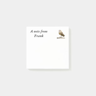 Bloco De Notas Barn Owl