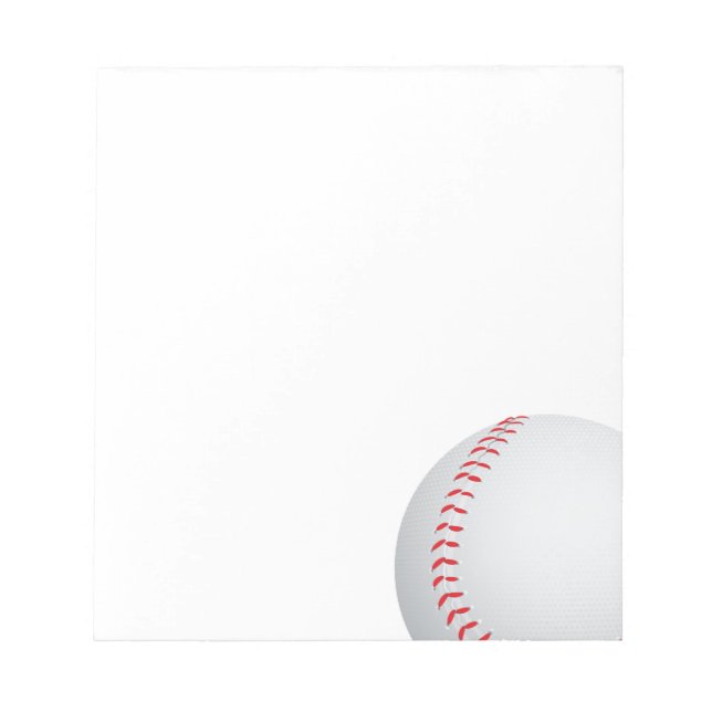 Bloco De Notas Baseball (Frente)
