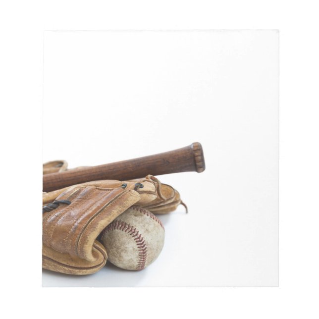 Bloco De Notas Baseball e Taca Antigos (Frente)