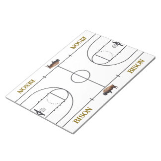 Bloco De Notas Basketball Court Layout Coaching