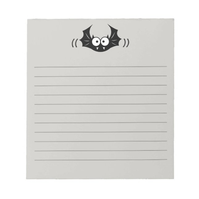 Bloco De Notas Bat Notepad (Frente)