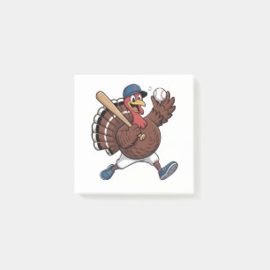 Bloco De Notas Bateria de Baseball com Beisebol na Turquia