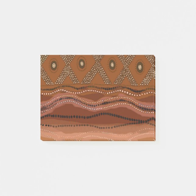 Bloco De Notas Batik Caribenho - Pequeno (Frente)