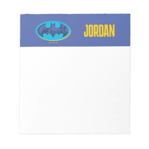 Bloco De Notas Batman   Símbolo da cidade de Arkham