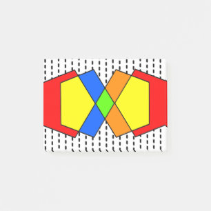 Bloco De Notas Bauhaus Pentágonos 