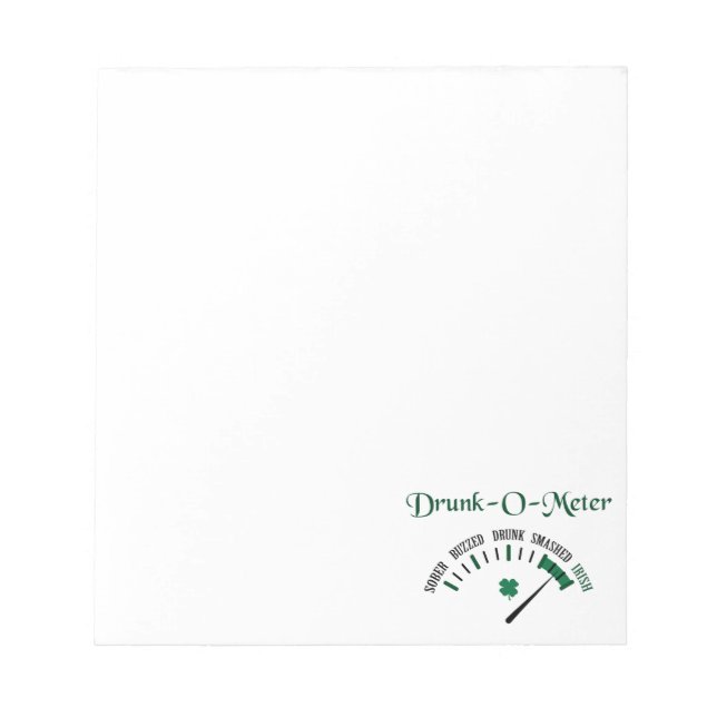 Bloco De Notas Bebado (Frente)