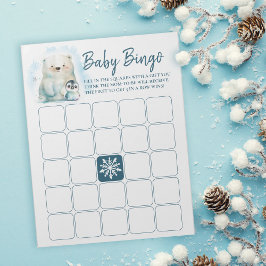 Bloco De Notas Bebê, Está Frio Lá Fora, Bingo de Bebê