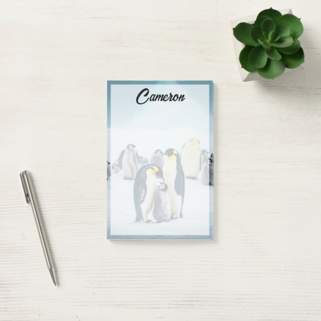 Bloco De Notas Bebês Mais Pobres | Alimentos para pinguins bebês (Escritótio)