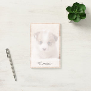 Bloco De Notas Bebês Mais Pobres Baby Corgi