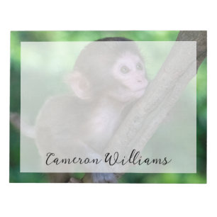 Bloco De Notas Bebês Mais Pobres   Macaco Bebê