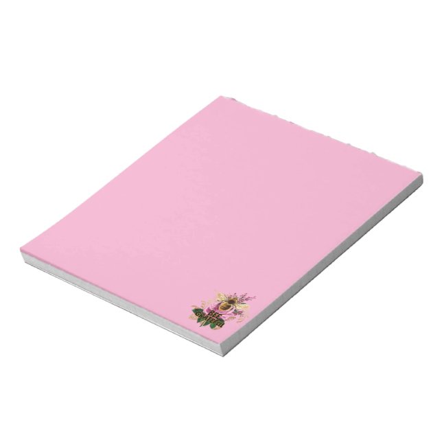 Bloco De Notas Bee Grateful (Invertido)