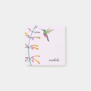Bloco De Notas Beija-flor Personalizado