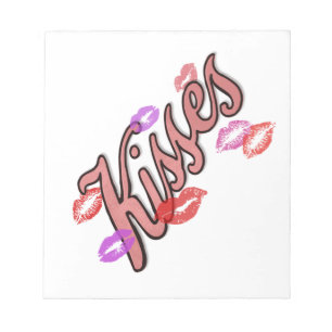BLOCO DE NOTAS BEIJOS LIP