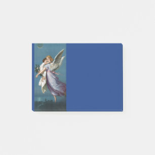 Bloco De Notas Bela pintura do anjo da guarda