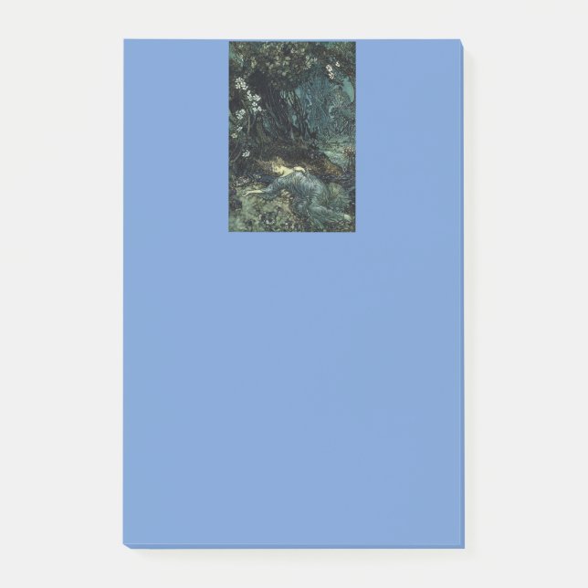 Bloco De Notas Beleza Adormecida Vintage (Frente)