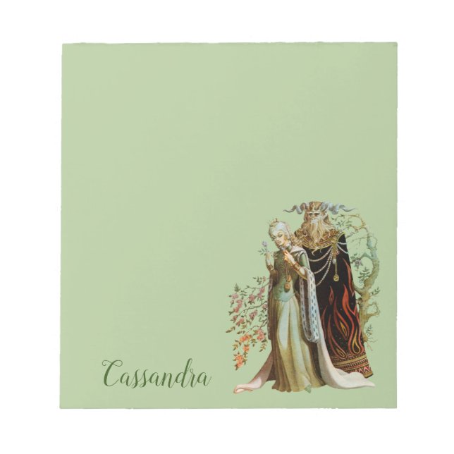 Bloco De Notas Beleza e Besta Notepad (Frente)