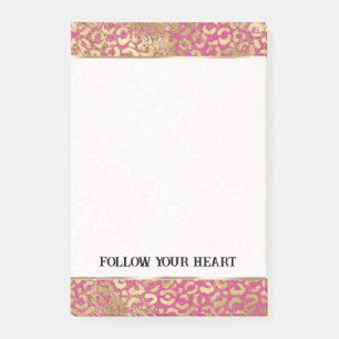 Bloco De Notas Belo brilho brilhante Zebra cor-de-rosa brilhante
