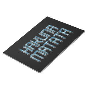 Bloco De Notas Belo e incrível citação de texto de Hakuna Matata