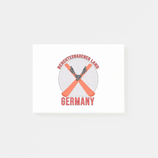 Bloco De Notas Berchtesgadener Land, Alemanha (Frente)