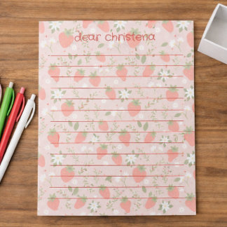 Bloco De Notas Berry First Birthday Time Capsule Notepad