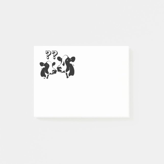 Bloco De Notas Bessie e Nellie, as vacas (Frente)