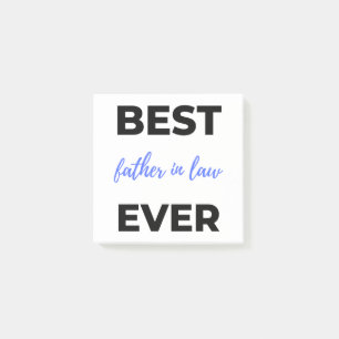 Bloco De Notas Best Father In Law Ever 2