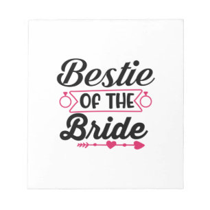 Bloco De Notas Bestie De Casamento Da Noiva