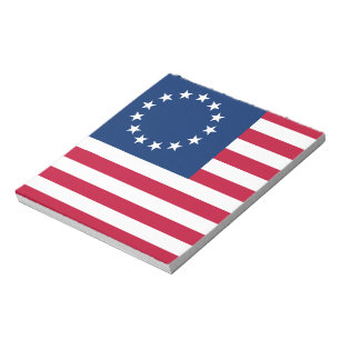 Bloco De Notas Betsy Ross Old Glory American Flag