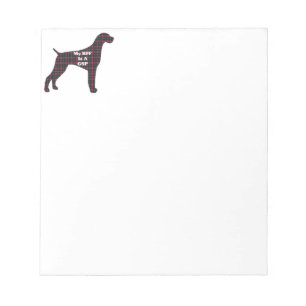 BLOCO DE NOTAS BFF - ALEMÃO SHORTHAIED POINTER