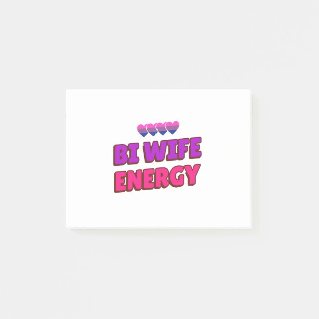 Bloco De Notas Bi Wife Energy (Frente)