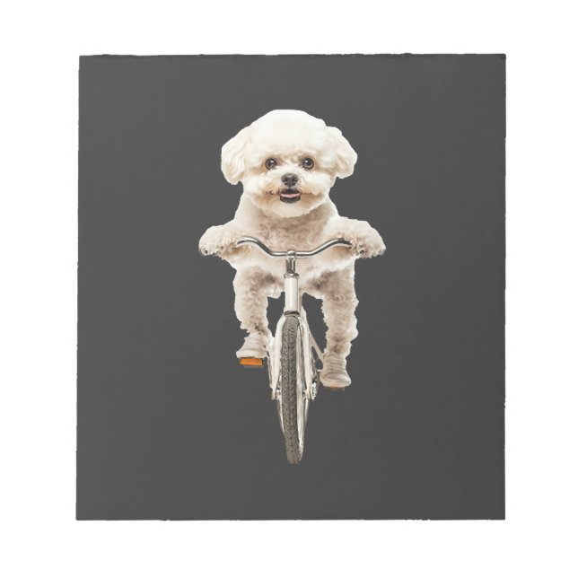 Bloco De Notas Bichon Frise (Frente)