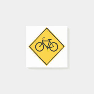 Bloco De Notas Bicicleta de Sinal de Estrada