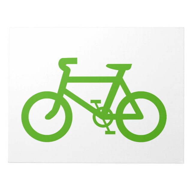 Bloco De Notas Bicicleta Ecológica (Frente)