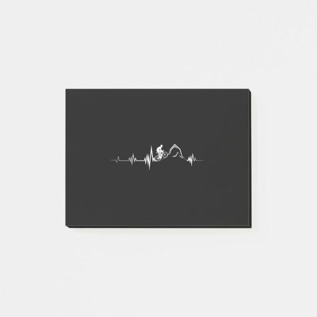 Bloco De Notas Bicicleta Montanha Bicicleta de Bicicleta de Bicic (Frente)