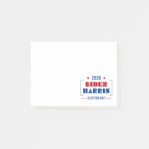 Bloco De Notas Biden Harris 2020
