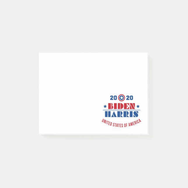 Bloco De Notas Biden Harris 2020 (Frente)