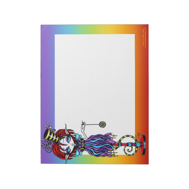 Bloco de Notas BIG do Circus Circus Pixie Stick Si (Invertido)