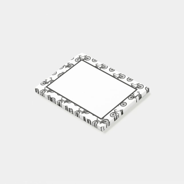 Bloco De Notas Bikes Post-It Notes (Inclinado)