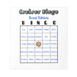 Bloco De Notas Bingo Real