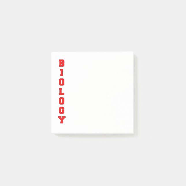 Bloco De Notas Biologia (Frente)
