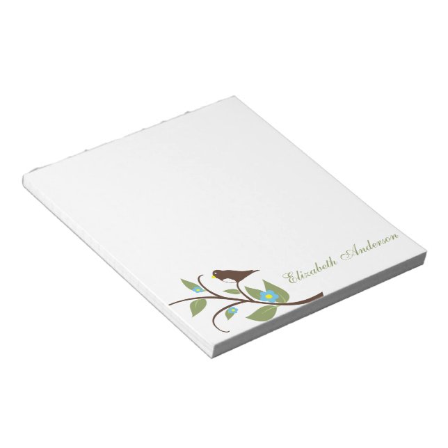 Bloco De Notas Bird (Inclinado)