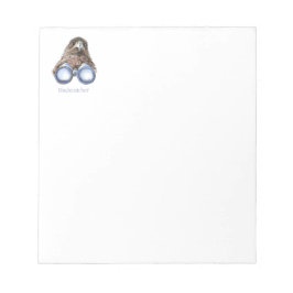 Bloco De Notas Birdwatcher Hawk Bird A Observar-Te Humor