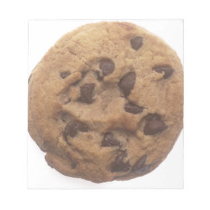 Bloco De Notas biscoito-com-chips-de-chocolate-