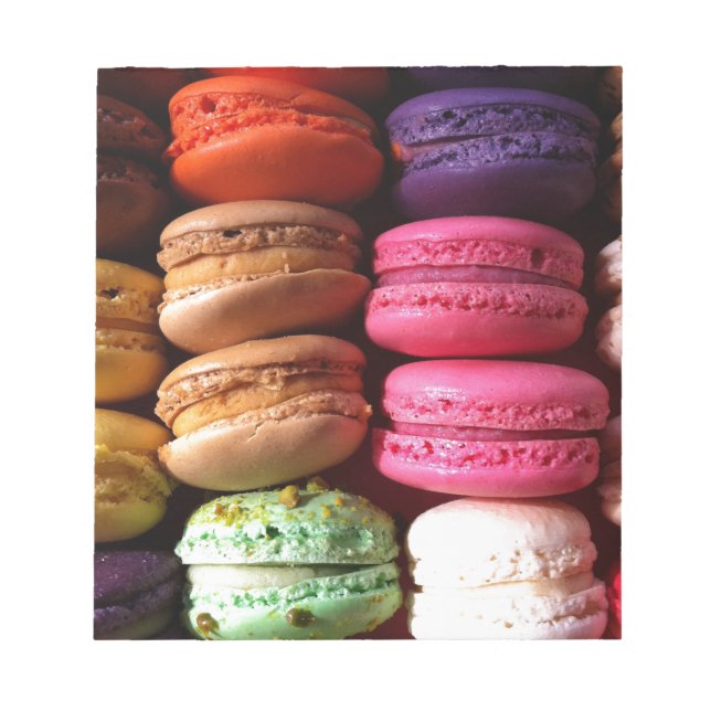 Bloco De Notas biscoitos macaron (Frente)