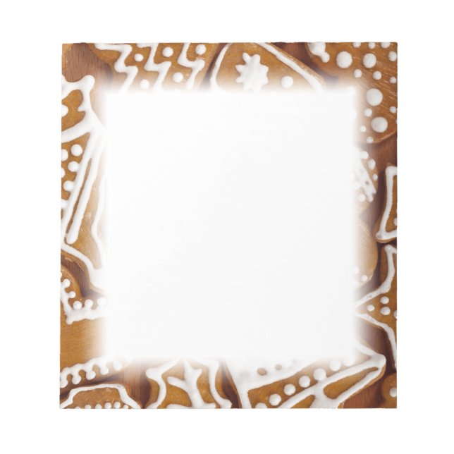 Bloco De Notas Biscoitos Natal de Natal (Frente)